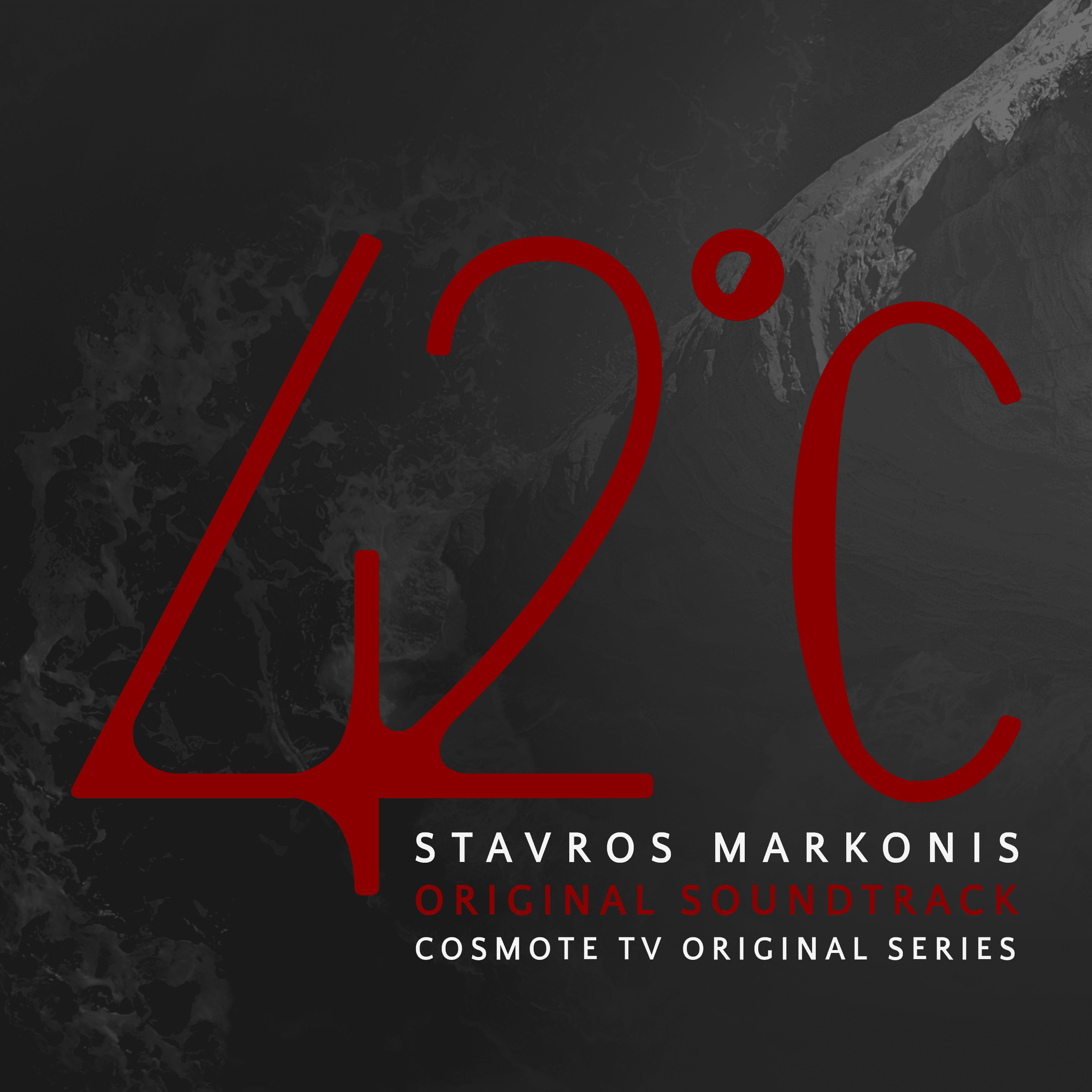 album cover of Markonis' soundtrack for the series 42°C