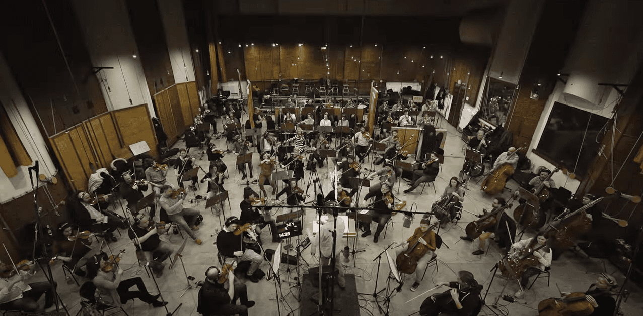 The budapest scoring orchestra recording Stavros Markonis music